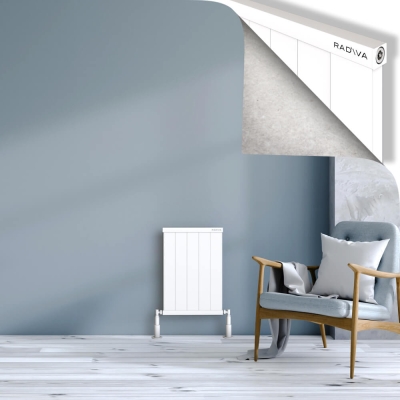 Radiva - RIO Dekoratif Alüminyum Radyatör 600x504 Beyaz (1)