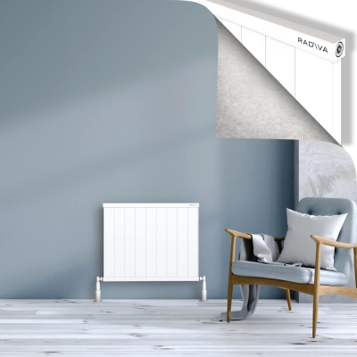 Radiva - RIO Dekoratif Alüminyum Radyatör 600x904 Beyaz