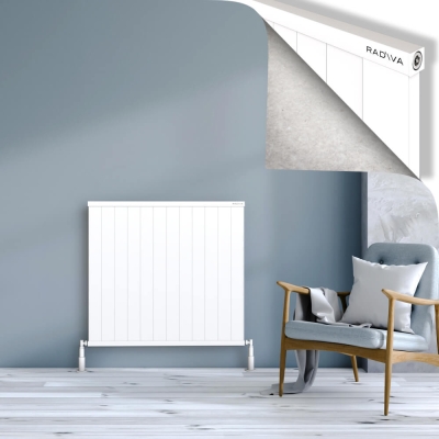 Radiva - RIO Dekoratif Alüminyum Radyatör 900x1204 Beyaz (1)