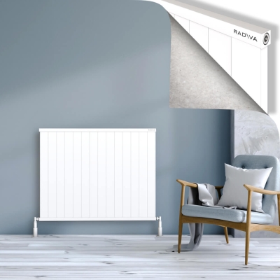 Radiva - RIO Dekoratif Alüminyum Radyatör 900x1404 Beyaz (1)
