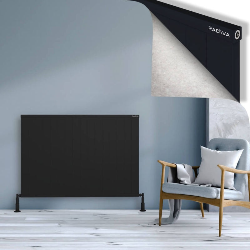 RIO Dekoratif Alüminyum Radyatör 900x1604 Siyah - 2RIO09001604B3TS