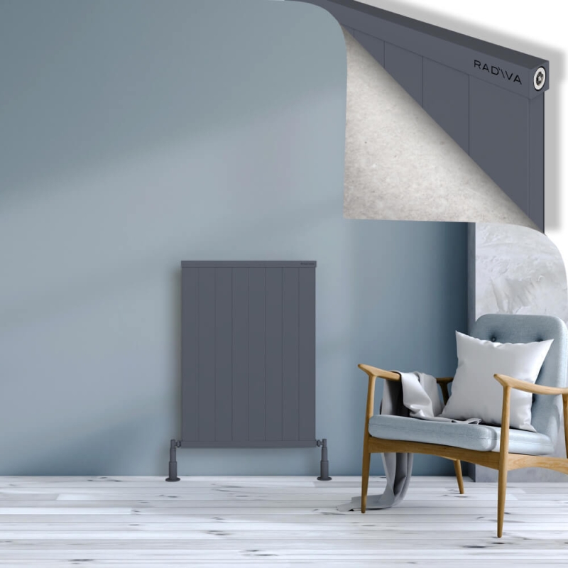 RIO Dekoratif Alüminyum Radyatör 900x804 Antrasit - 2RIO09000804B2TS