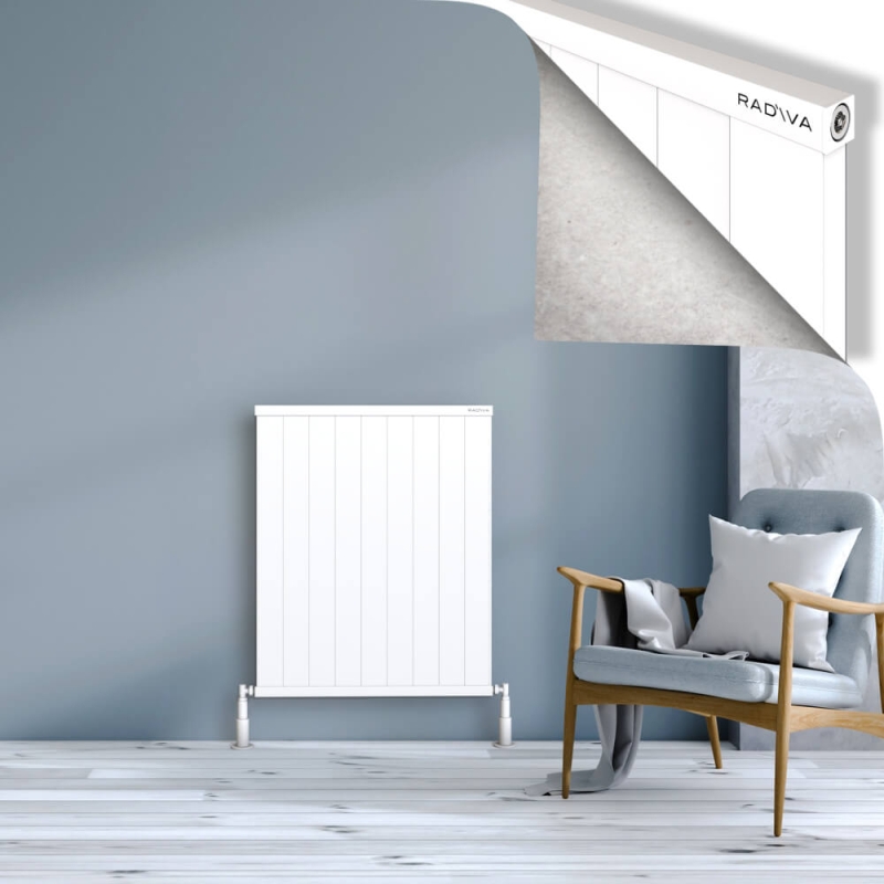 RIO Dekoratif Alüminyum Radyatör 900x904 Beyaz - 2RIO09000904B1TS