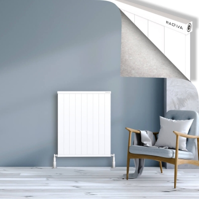 Radiva - RIO Dekoratif Alüminyum Radyatör 900x904 Beyaz