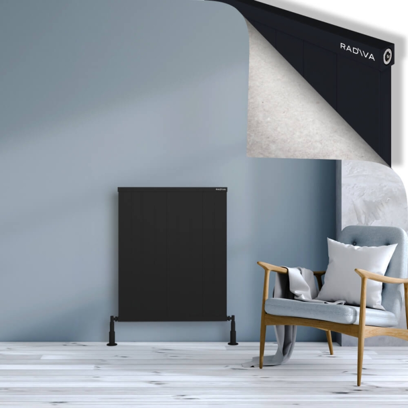 RIO Dekoratif Alüminyum Radyatör 900x904 Siyah - 2RIO09000904B3TS