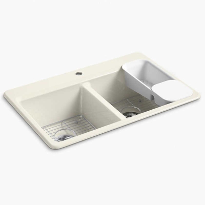 KOHLER - Kohler Eviye Riverby Döküm Biscuit - 1