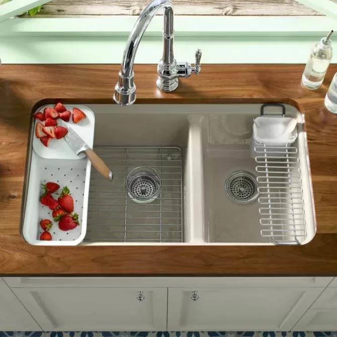 Kohler Eviye Riverby Döküm Biscuit - 10KOH8679-1A2-96