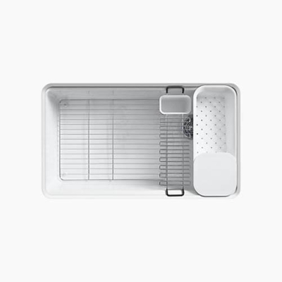 KOHLER - Kohler Eviye Riverby Tezgah Altı Döküm Beyaz - 1