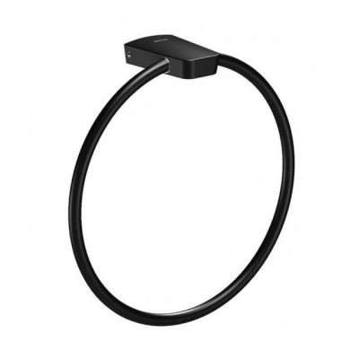 Sonia - S6 Black Yuvarlak Havluluk, Siyah - 0