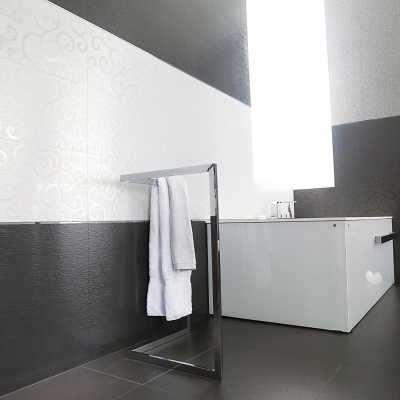 PORCELANOSA - Porcelanosa Duvar Karosu Saigon Blanco Dekor 31,6 x 90 (1)