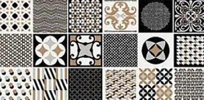 Santagostino Yer - Duvar Seramiği Pictart Graphic 15 x 15 cm (1)