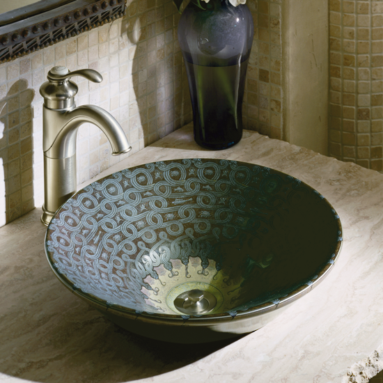 Kohler Lavabo Çanak Serpentine Bronze - 10KOH14223-SPG9