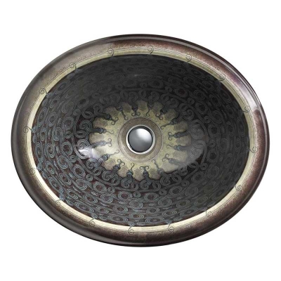 KOHLER - Kohler Lavabo Tezgah Üstü Serpentine Bronze - 1