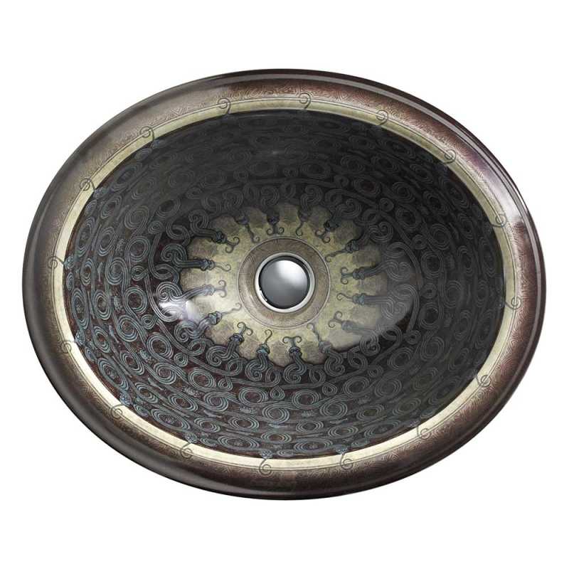 Kohler Lavabo Tezgah Üstü Serpentine Bronze - 10KOH14234-SP-G9