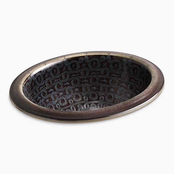 Kohler Lavabo Tezgah Üstü Serpentine Bronze - 10KOH14234-SP-G9