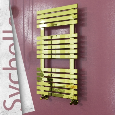 Radiva - Seychelles Dekoratif Havlupan 500x940 (Paslanmaz Çelik) Altın Renkli (1)