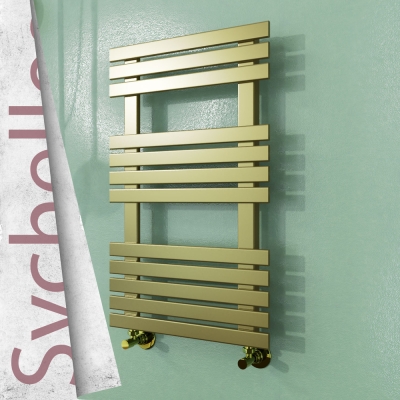 Radiva - SEYCHELLES Paslanmaz Çelik Havlupan 500x790 Satine Altın