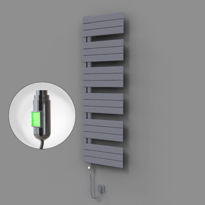 Radiva - Sirius Dekoratif Elektrikli Havlupan 500x1640 Gri (On/Off Düğmeli) 900W (1)