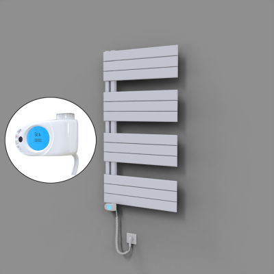 Radiva - Sirius Dekoratif Elektrikli Havlupan 600x1150 Beyaz (Musa Termostat) 600W