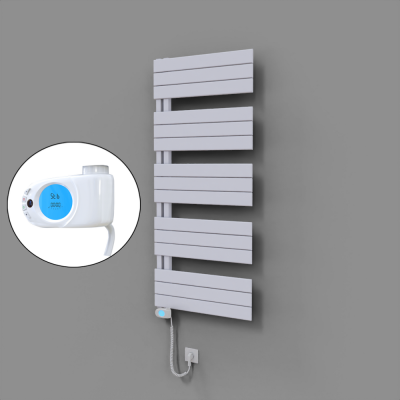 Radiva - Sirius Dekoratif Elektrikli Havlupan 600x1400 Beyaz (Musa Termostat) 900W