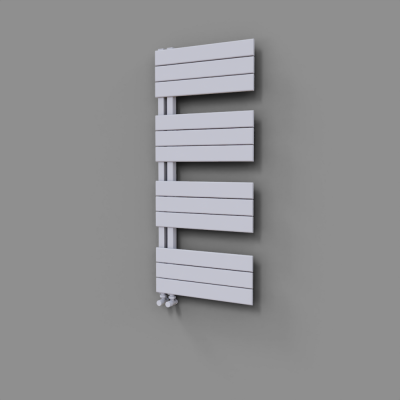 Radiva - Sirius Dekoratif Havlupan 500x1150 Beyaz - 500