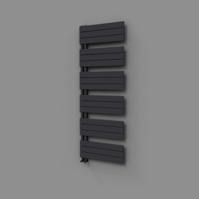 Radiva - Sirius Dekoratif Havlupan 600x1640 Koyu Antrasit - 500