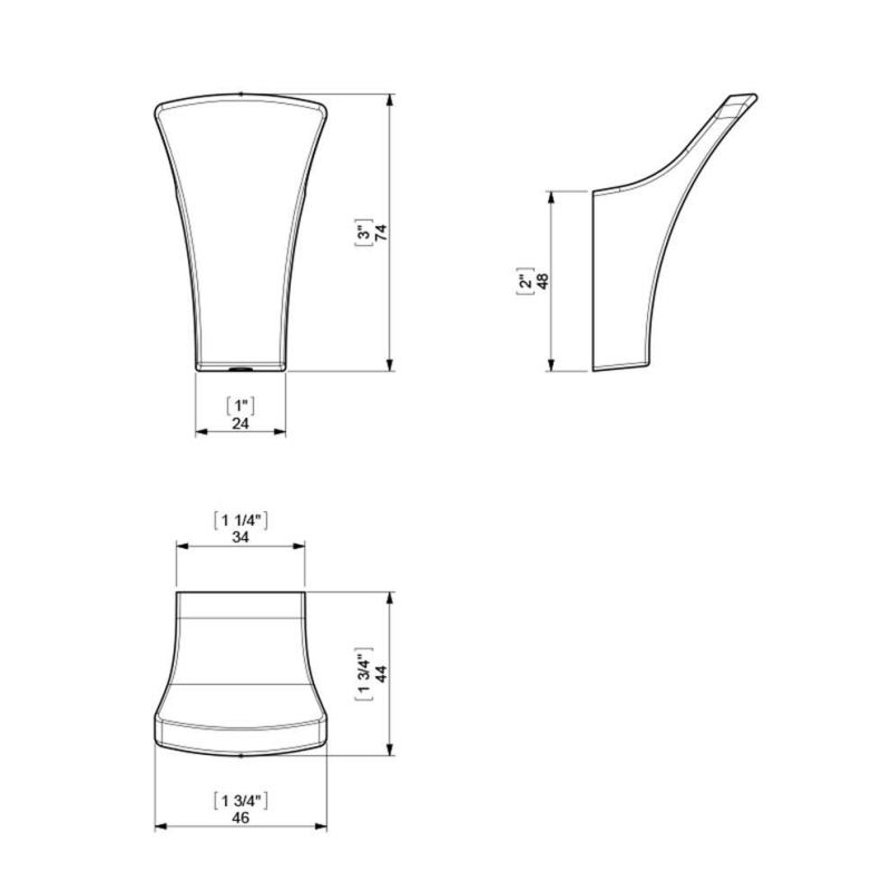 Sonia Bornoz Askısı S7 Altın - 20AKS138364
