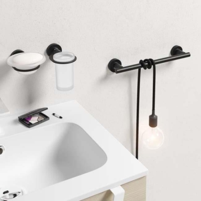 Sonia - Sonia Havluluk Uzun Tecno Siyah (1)