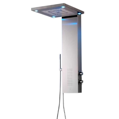 Systempool - Systempool Duş Kulesi Imag Işıklı Duş Kulesi Krom - 1