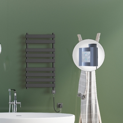 Radiva - TAHITI Elektrikli Havlupan 500x1300 Antrasit Texture (KTX4 Termostat) 1000W Spiral Kablolu