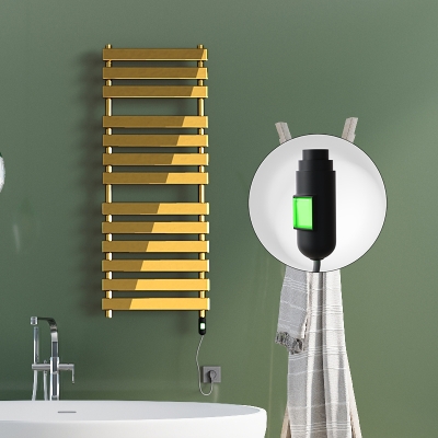 Radiva - TAHITI Elektrikli Havlupan 500x950 Altın (On/Off Düğmeli) 300W (1)