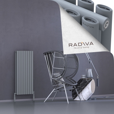 Radiva - Tano Alüminyum Radyatör 1000x456 Gri