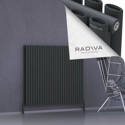 Radiva - Tano Alüminyum Radyatör 1200x1500 Koyu Antrasit