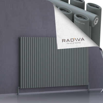 Radiva - Tano Alüminyum Radyatör 1200x2138 Antrasit