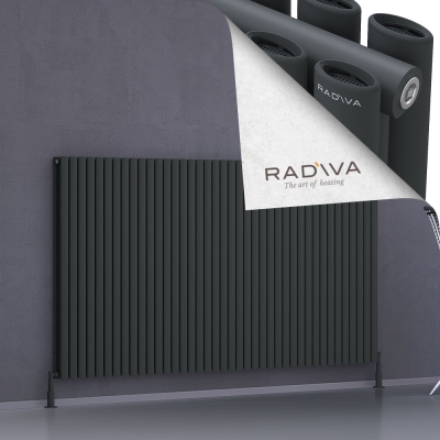 Radiva - Tano Alüminyum Radyatör 1200x2312 Koyu Antrasit