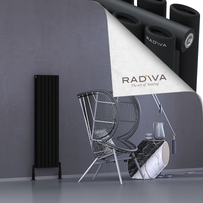 Radiva - Tano Alüminyum Radyatör 1200x340 Siyah