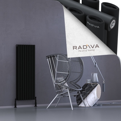 Radiva - Tano Alüminyum Radyatör 1200x456 Siyah (1)