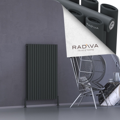 Radiva - Tano Alüminyum Radyatör 1200x804 Koyu Antrasit