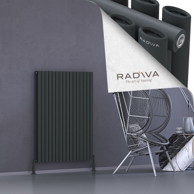 Radiva - Tano Alüminyum Radyatör 1200x920 Koyu Antrasit