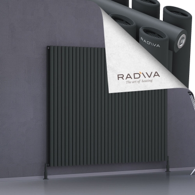 Radiva - Tano Alüminyum Radyatör 1500x1964 Koyu Antrasit (1)