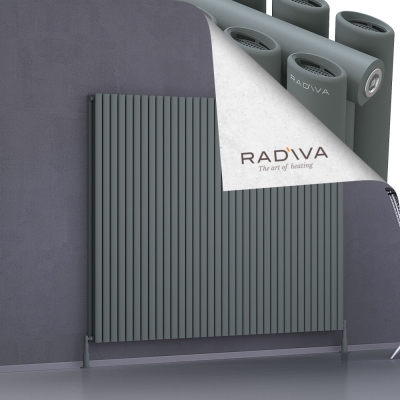 Radiva - Tano Alüminyum Radyatör 1500x2022 Antrasit