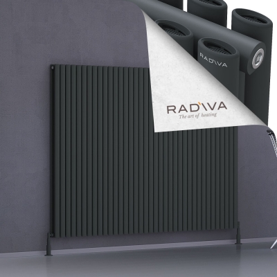 Radiva - Tano Alüminyum Radyatör 1500x2138 Koyu Antrasit