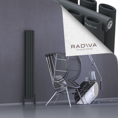 Radiva - Tano Alüminyum Radyatör 1500x224 Koyu Antrasit (1)