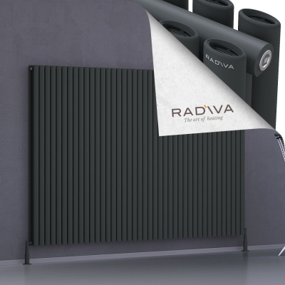 Radiva - Tano Alüminyum Radyatör 1500x2370 Koyu Antrasit - 500