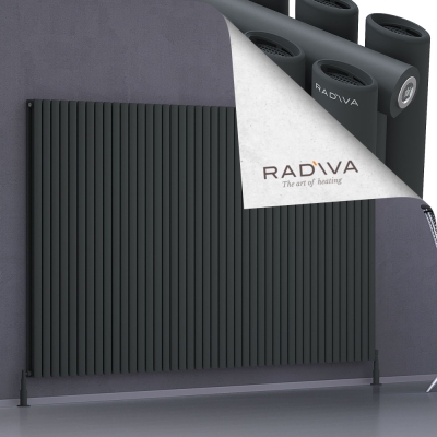 Radiva - Tano Alüminyum Radyatör 1500x2486 Koyu Antrasit - 500