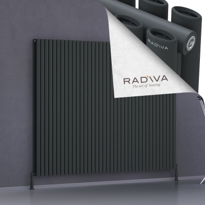 Radiva - Tano Alüminyum Radyatör 1600x2196 Koyu Antrasit