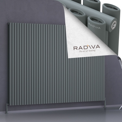 Radiva - Tano Alüminyum Radyatör 1600x2486 Antrasit (1)