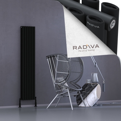 Radiva - Tano Alüminyum Radyatör 1600x340 Siyah
