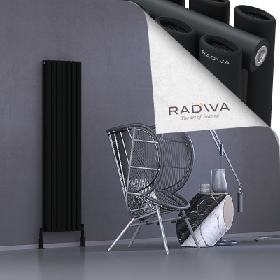Radiva - Tano Alüminyum Radyatör 1600x398 Siyah - 500