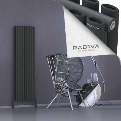 Radiva - Tano Alüminyum Radyatör 1600x514 Koyu Antrasit (1)